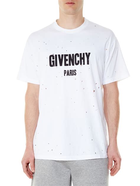 givenchy shirt sizing|black and white givenchy shirt.